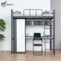 2022 Neues Design Hochwertige Wohnung Stahl möbel Metall Etagen bett für Erwachsene
