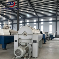 Centrifugeuse décanteuse horizontale industrielle automatique économique avec moteur et cuve solide pour la séparation solide-liquide 380V/660V