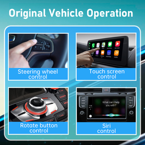 Adaptador Inalámbrico 2 en 1 para CarPlay y Android Auto con Allwinner AX1800 WiFi6 Bluetooth 5.4 - Caja Inteligente Portátil para Auto - Product Image 4