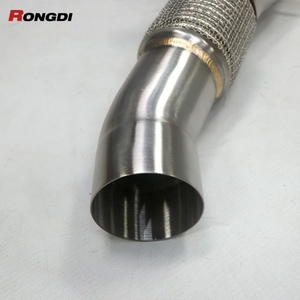 ท่อลงไอเสียสแตนเลส Gen3 B58 ขัดเงา หนา 1.5 มม. สำหรับ 240i 340i 440i 540i M340i G20 ปี 2017-2019 - Product Image 6