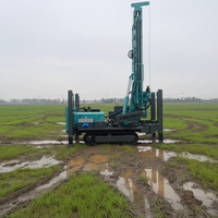 Foreuse sur chenilles CITC300B 45 tonnes pour l'exploitation minière, diamètre de forage 70 mm, avec joystick et presse hydraulique, prête pour les Andes en haute altitude