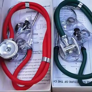 Stéthoscope à double tube, estetoscopio, médical, hôpital, clinique, stéthoscopes à double tête - Product Image 5