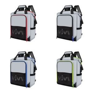 Sac isotherme réutilisable en polyester OEM, étanche, imprimé, avec fermeture éclair, portable, pour pique-nique et courses, garde au chaud et au frais - Product Image 1