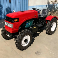 Meilleur prix pour tracteurs agricoles de 25, 28, 30, 32 ch, mini-tracteurs chinois 4x4 à roues motrices pour vergers et serres, avec certification CE
