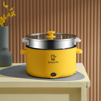 Cuisinière électrique multifonctionnelle pour la maison, cuiseur à riz électrique, marmite électrique, revêtement antiadhésif, multicuiseur