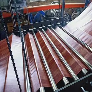 Rollo de PVC de plástico/hoja de suelo de vinilo de PVC que hace la máquina