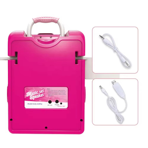 Jouet musical pour enfants, machine à karaoké à domicile, haut-parleurs, musique, machine à chanter pour enfants avec micro, jouets éducatifs précoces 2025 - Product Image 4