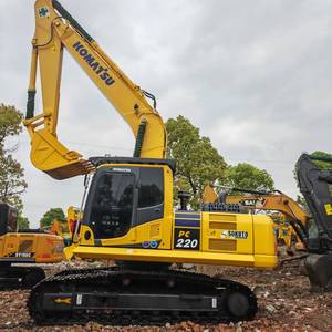 Excavadora Usada de Alta Calidad Komatsu PC220-8LC de Japón, 22 Toneladas, Motor, Caja de Cambios, 110kw, Capacidad de Cucharón de 1.0m, en Venta - Product Image 1