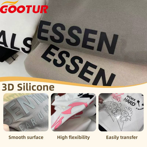 Etichetta personalizzata 3D in rilievo in gomma goffrata etichetta di trasferimento termico in Silicone etichetta di abbigliamento con Logo serigrafia - Product Image 6