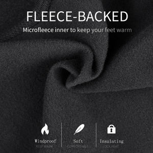 GIYO ciclismo copriscarpe <span class=keywords><strong>invernali</strong></span> impermeabili MTB <span class=keywords><strong>bici</strong></span> da <span class=keywords><strong>corsa</strong></span> soprascarpe antivento per uomo donna comode calzature da bicicletta - Product Image 3