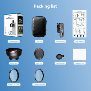 CPL CPL Filer ile 2025 yeni varış cep telefonu kamera makro <span class=keywords><strong>Lens</strong></span> ve çekim takı için yıldız Flier, kristaller - Product Image 6