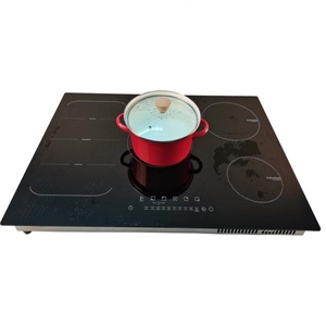 Placa de Inducción Eléctrica de 30 Pulgadas, Estufa de Vitrocerámica con 5 Quemadores, Control Táctil - Product Image 4