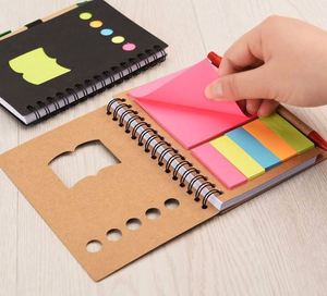 Wholesale Custom Personalized <b>Memo</b> Sticky Notes Flag Mini Notebook Notepads With Pen and Sticky Notes - Product Image 6