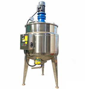 Cuve de mélange chauffante à double enveloppe de 100 litres en acier inoxydable avec <span class=keywords><strong>agitateur</strong></span> pour shampoing, détergent et cosmétiques - Product Image 6