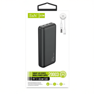 S&N200C3 Smart Air Series, Fuente de Alimentación Móvil, Batería Portátil de Carga Rápida de 22.5W - Product Image 3