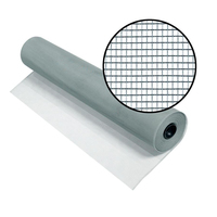 Moustiquaire en aluminium, filet anti-insectes sur mesure en fil d'aluminium pour fenêtres, portes, ventilation et applications de construction