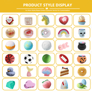 Bombes <span class=keywords><strong>de</strong></span> bain colorées vegan écologiques en cristal 3D, 9 pièces, logo personnalisé OEM, vente en gros, senteurs naturelles, 100% naturelles pour la peau - Product Image 5