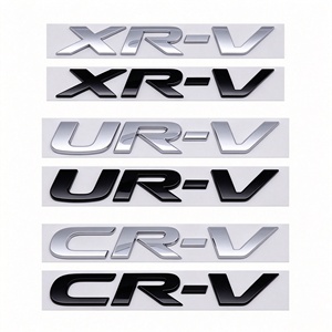 Emblemas <span class=keywords><strong>3D</strong></span> para Autos al por Mayor, Letras para la Puerta Trasera, Logotipo para <span class=keywords><strong>Honda</strong></span> CRV XRV URV 2014-2026, Calcomanías de Repuesto para Autos - Product Image 6