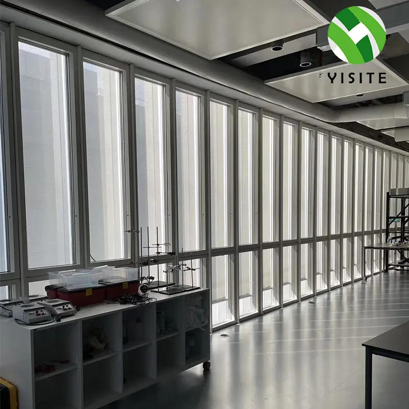 YST produttore soluzione ombreggiatura ufficio stecche orizzontali o verticali tende tende a rullo elettriche automatiche