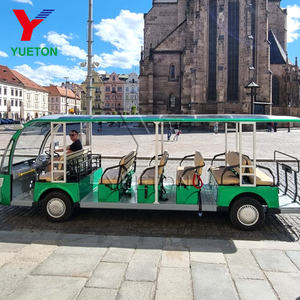 14 asientos con certificado CE, Lanzadera eléctrica, autobús de turismo para patio de recreo al aire libre - Product Image 6
