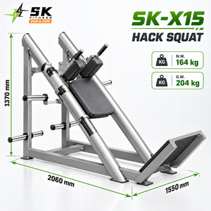 Máquina de Sentadillas con Peso para Gimnasios Comerciales SK, Equipo de Gimnasio para Entrenamiento de Glúteos y Piernas en Centros de Fitness y Clubes Deportivos - Product Image 3