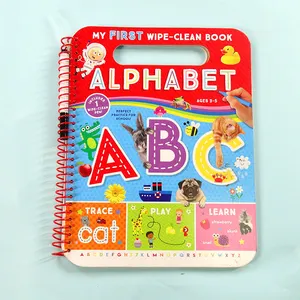 七彩螺旋ABC学习孩子英语书学前教育用书信学习活动用笔