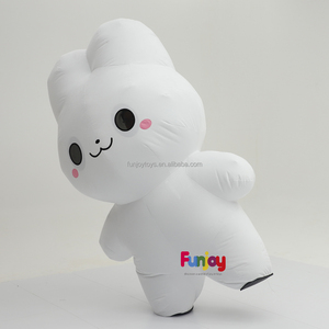 Disfraces <span class=keywords><strong>de</strong></span> Mascota <span class=keywords><strong>de</strong></span> Conejo Blanco Inflable Personalizado, Disfraz <span class=keywords><strong>de</strong></span> Conejo Caminante para Adultos Unisex, Disfraz para Juegos <span class=keywords><strong>de</strong></span> Rol en Fiestas - Product Image 5