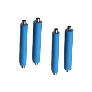 Ролики из полиуретана с резиновым покрытием OEM силиконовые ролики с подшипниками твердости 50-90A ролик для текстильного оборудования - Product Image 5