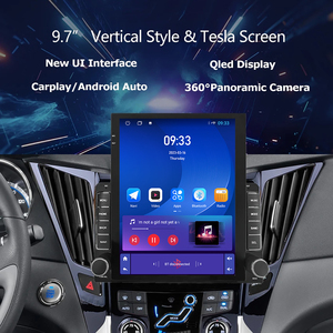 9.7 inch Android đài phát thanh xe đa phương tiện với DSP <span class=keywords><strong>GPS</strong></span> Hệ thống định vị Tesla Màn hình thẳng đứng cho <span class=keywords><strong>Hyundai</strong></span> <span class=keywords><strong>Sonata</strong></span> i40 i45 2011-2015 - Product Image 3
