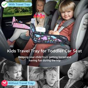 Échantillon gratuit Plateau de voyage pliable pour enfants et adultes, plateau de table pour avion, pour activités, jeux et repas, ou pour apprendre à les enfants à manger - Product Image 6