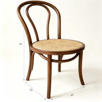 Chaise de salle à manger moderne en tissu tressé capitonnée, durable pour les petits espaces, salon, maison ou restaurants d'hôtel