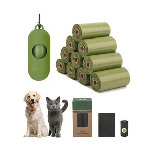 Bolsas para excremento de perro personalizadas, económicas, compostables, para mascotas, de plástico PE para uso doméstico - Product Image 1
