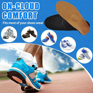 Le solette in vera pelle forniscono un forte supporto per l'<span class=keywords><strong>arco</strong></span> per alleviare l'affaticamento del piede per ridurre il dolore in piedi - Product Image 4