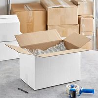 Boîtes de colis cargo en gros15x15x15 boîtes de cartons d'expédition en carton pour les transferts