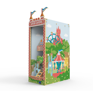 Nhà Máy Tự Làm Thiết Kế Bán Buôn Câu Đố Bằng Gỗ Loạt Rừng Cuốn Sách Nook Món Quà Thủ Công 3D Câu Đố Bằng Gỗ Mô Hình Kit - Product Image 3