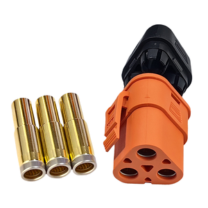 ขั้วต่อ QS8T ทนทานต่อการเกิดอาร์ค |   ปลั๊กไฟฟ้ากระแสสูง (110-180A) 3 เฟส สำหรับแบตเตอรี่ UAV และตัวควบคุมการจัดเก็บพลังงาน - Product Image 3