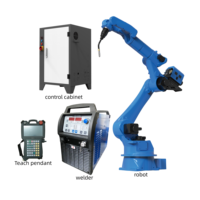 Robot de Soldadura por Arco de Acero al Carbono de 6 Ejes con Protección IP54 para Fabricación de Metales de Alta Resistencia