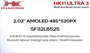 NUEVO Reloj <span class=keywords><strong>Inteligente</strong></span> HK11 Pro Max Original 2025, Pantalla AMOLED <span class=keywords><strong>de</strong></span> 2.02'', GPS, Brújula, Smartwatch HK11 ULTRA 3 - Product Image 5