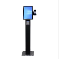 THLEE Terminal libre-service à écran tactile de 32 pouces avec système d'exploitation Android pour le paiement et la gestion des files d'attente Scanner QR et imprimante thermique