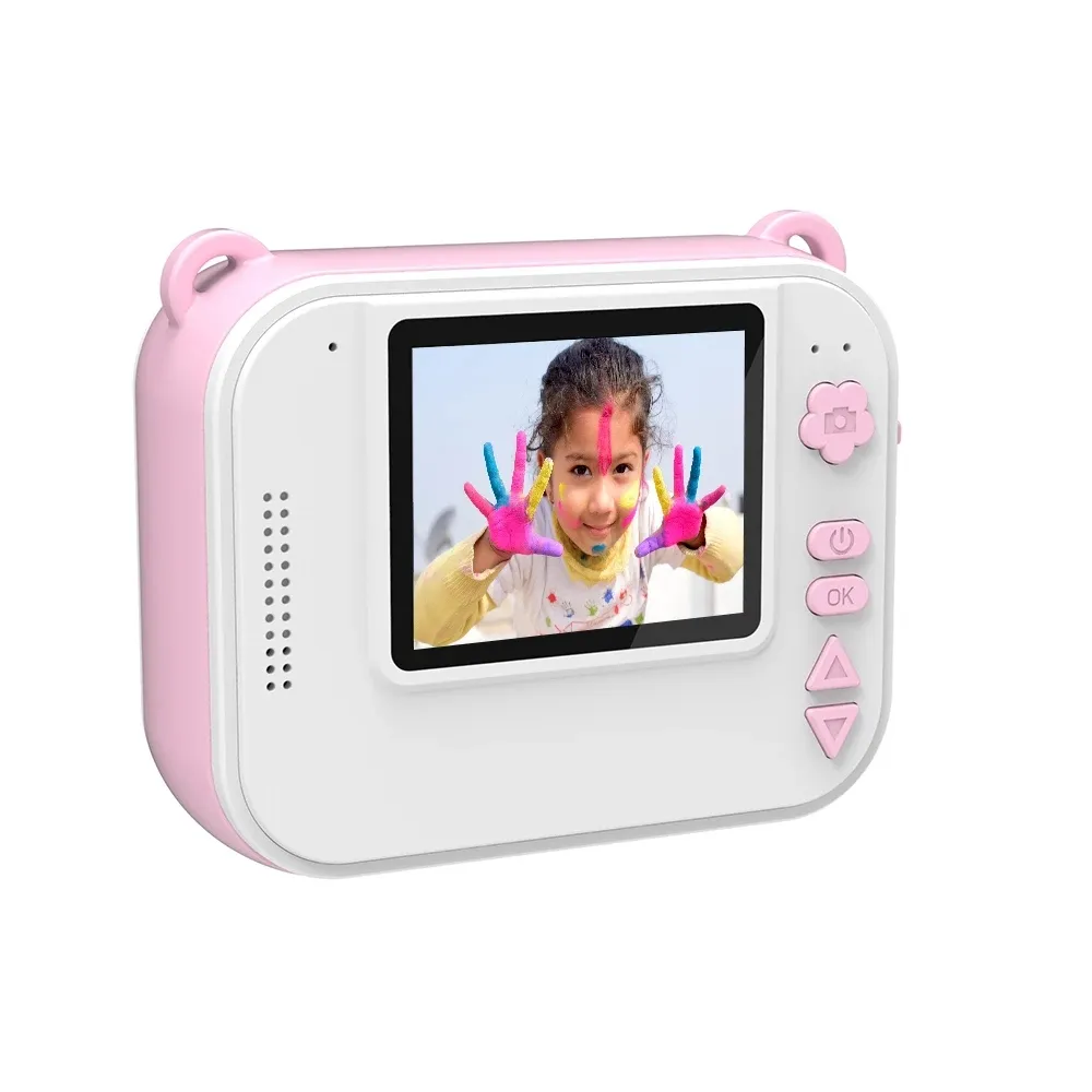 2024 Nieuwe Stype Print Camera Termal Kids Video Foto Camara Infantil Kids Printer Camera Voor Kinderen Met Printer