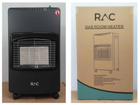 Chauffage à gaz intérieur facile à assembler avec marquage CE Corps de vanne en cuivre infrarouge Chauffage à gaz intérieur pliable pour la chambre à coucher et le bureau