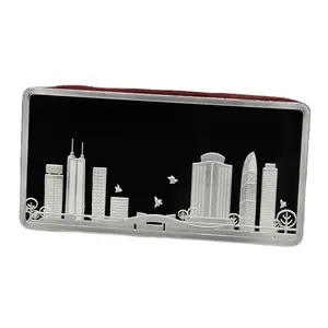 Hot New Silver Bullion 999 1 Oz Souvenir Zinc alloy Silver Bars