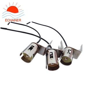 Douille BA15S à baïonnette avec capuchons de lampe sur pied pour <span class=keywords><strong>ampoule</strong></span> automatique en fer élégant AWG #20*15cm Base de lampe - Product Image 1