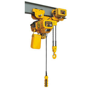 Palan de levage électrique <span class=keywords><strong>3T</strong></span> à vente chaude avec triple chaîne - Product Image 3