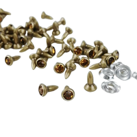 Tête de rivet en acier inoxydable coloré avec cristal, plaqué zinc, pour la décoration de points, rivets, cuir, jeans, sacs, chaussures, réparation et bricolage