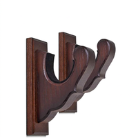 Support à fusils en bois massif sculpté, sur pied, pour la chasse et la décoration de salon
