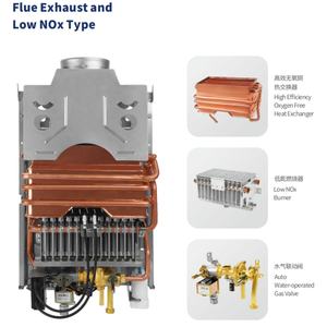 Calentador de Agua Doméstico KSUN con Intercambiador de Calor de Cobre para Gas Natural, Tipo Constante de Bajo NOx, JSD22-11TN2/JSD28-14TN2 - Product Image 4