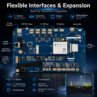 Módulo de Pantalla LCD TFT Industrial de 10.1 Pulgadas 1280*800 RK3128 con Sistema Operativo Android 5.1/7.1, Interfaz TTL, Bajo Consumo