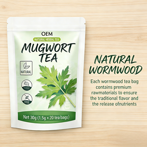 OEM Blended <b>Mugwort</b> Herbal <b>Tea</b> Bags Caffeine Free Health <b>Tea</b> 20 Bags Per Box Net 30g - Product Image 5