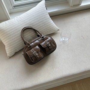 Ultima moda borsa in pelle per le donne giovani signore di lusso semplice chiusura a cerniera con manici - Product Image 5